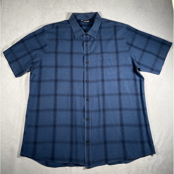 (2)Travis Mathew Ruelas Short Sleeve Shirts Men XL Button Up Pocket *dry-cleaned - Picture 2 of 16